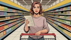 21 Easy Grocery Shopping Tips To Cut Your Food Bill in Half a-2d-shaded-retro-comic-book-style-illus_J_S-8oBVRRKdT_kcq1Dzcg__bUAp_vGSBKTQmyV--O6EA_hd