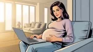 10 Smart Ways To Save Money Before Baby Arrives a-2d-shaded-retro-comic-book-style-illus_S6v2AUCPTd-jw_RBnxZyoA_q6660bW-RUaZOQ91smSpew_hd
