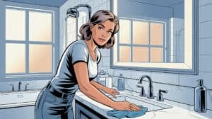 10 Bathroom Cleaning Tips To Make It Sparkle Fast a-2d-shaded-retro-comic-book-style-illus_2Ec7435nTuaYyHw0nkW8rg_uRY-KQ04RL6vOiI99GL7OA_cover_hd