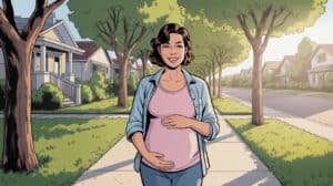17 Pregnancy Life Hacks To Stay Comfortable All Day a-2d-shaded-retro-comic-book-style-illus_EtLHsvNmQim4KV0ZXvMlig_kc7fd4JOSeKKs60lfaLOwQ_hd