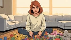 10 Stay-At-Home Schedule To Survive Baby And Toddler Days a-2d-shaded-retro-comic-book-style-illus_Im58BNqRS4aV1YEjk0mm3Q_zp1T485vSi6tQUK7Q3vcaQ_hd