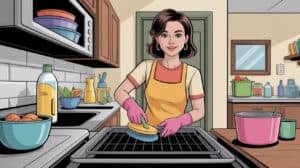 10 Easy Ways To Clean Dirty Oven Racks Fast an-attractive-mom-focused-scrubbing-oven_PwdaIARnQbqDXFwIV4ElqQ_RDdICnR2SLO4IWvuWEyjkw_hd