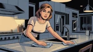 10 Single Mom Cleaning Tricks To Finish Before Bed a-2d-shaded-retro-comic-book-style-illus_73KKh0NdTXG9sxj57nLorA_N01s_n_jRIO8bd0-KSmWUA_cover_hd